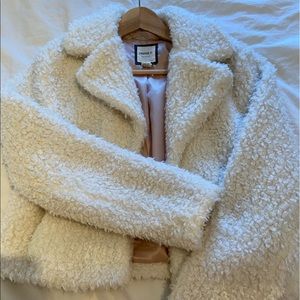 forever 21 fuzzy jacket